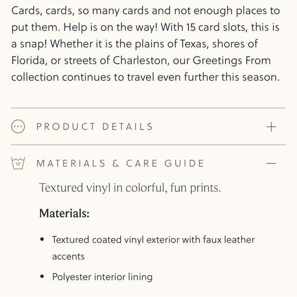 Spartina 449 Greetings From 'Down the Shore' Snap Wallet New Jersey - Picture 4 of 5